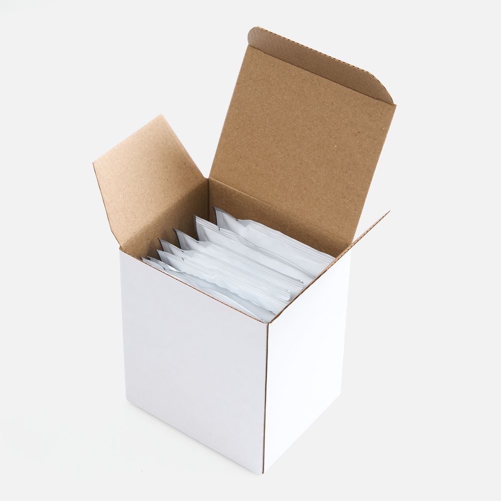 Набор кофе в дрипах Dripmate, белый с логотипом