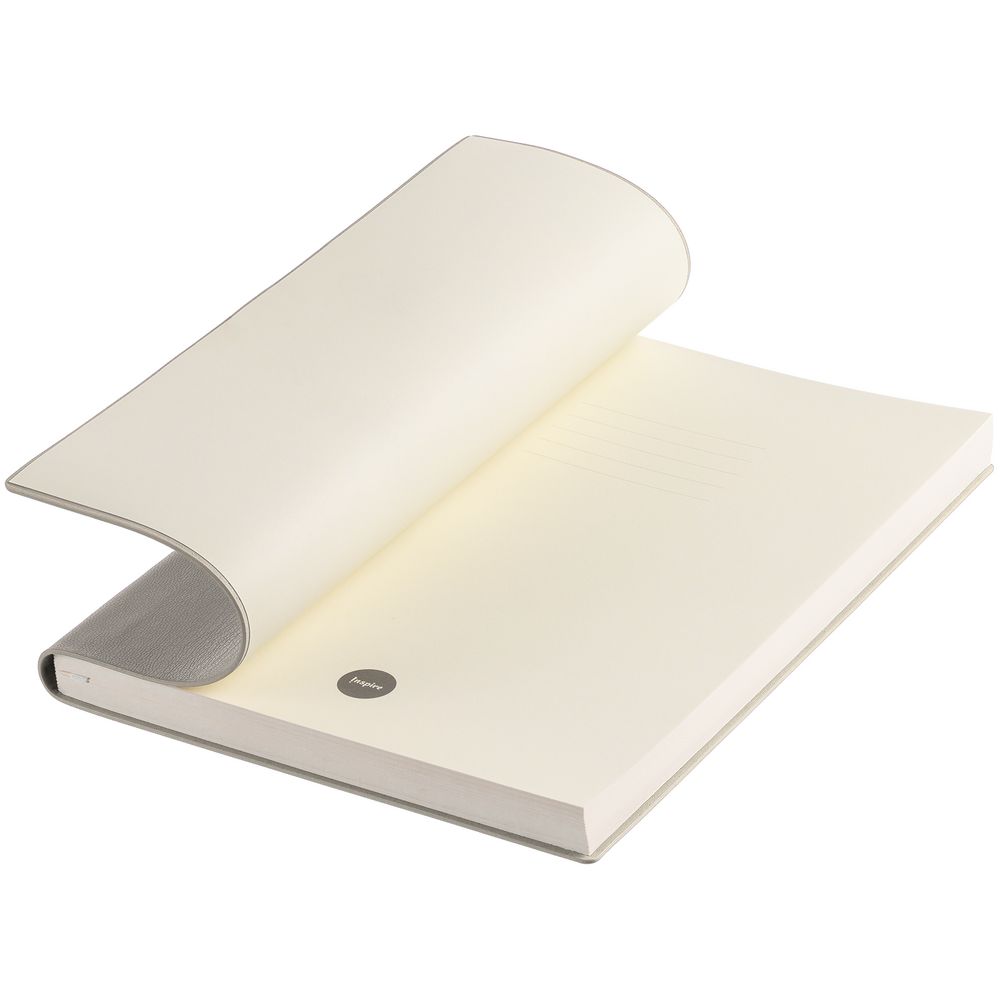 Ежедневник Chillout New, недатированный, серый с логотипом