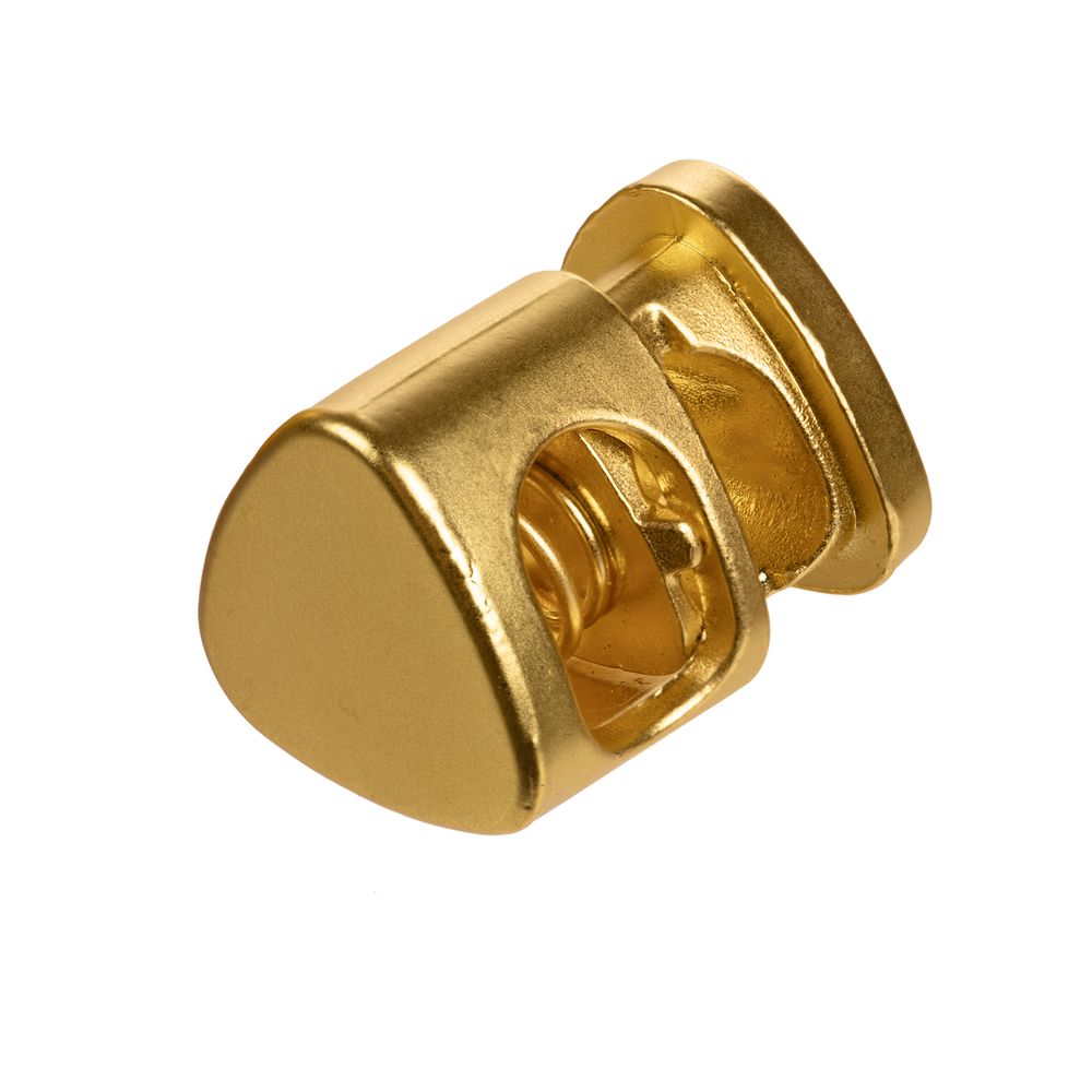 Фиксатор для шнура Natch, M, золотистый с логотипом