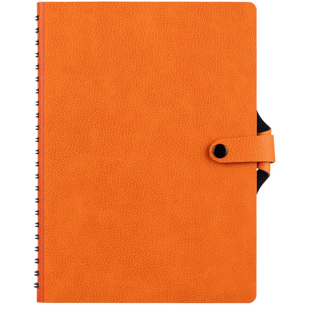 Ежедневник Strep Front на заказ, недатированный, оранжевый с логотипом