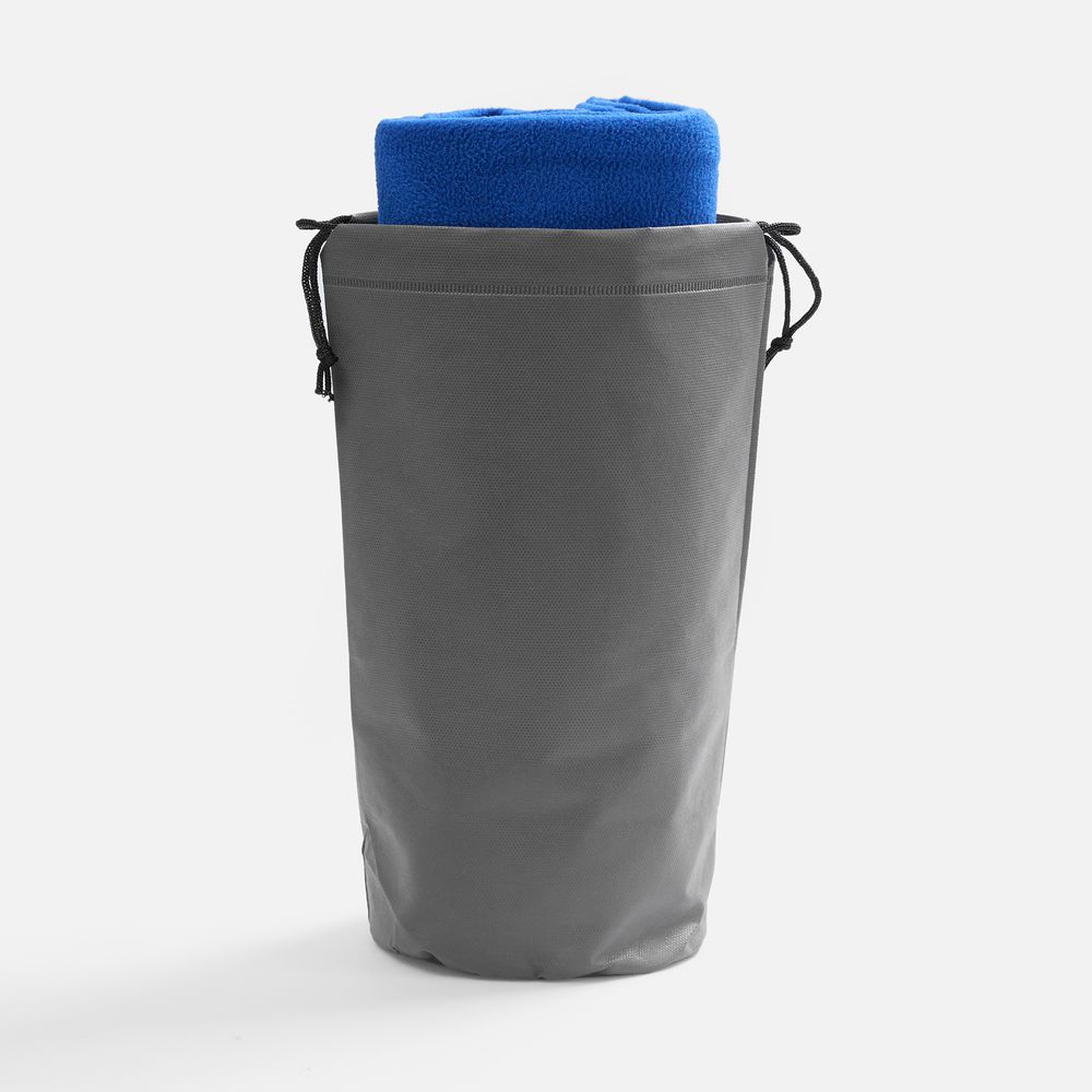 Чехол Raum для пледа, серый с логотипом