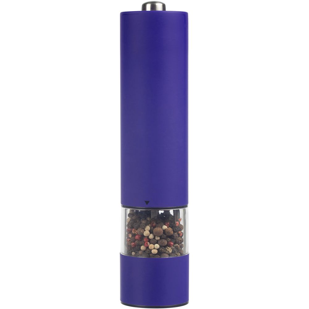 Электрическая мельница для специй Black Mill, синяя с логотипом