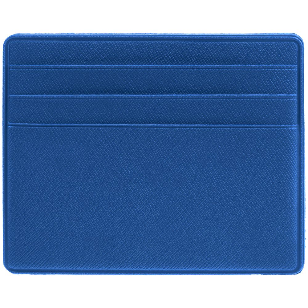 Чехол для карточек Devon, ярко-синий с логотипом