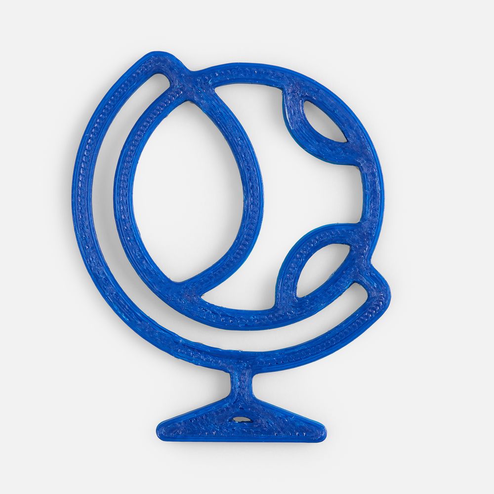 Подвеска Industry, 3D-печать на заказ, глобус с логотипом