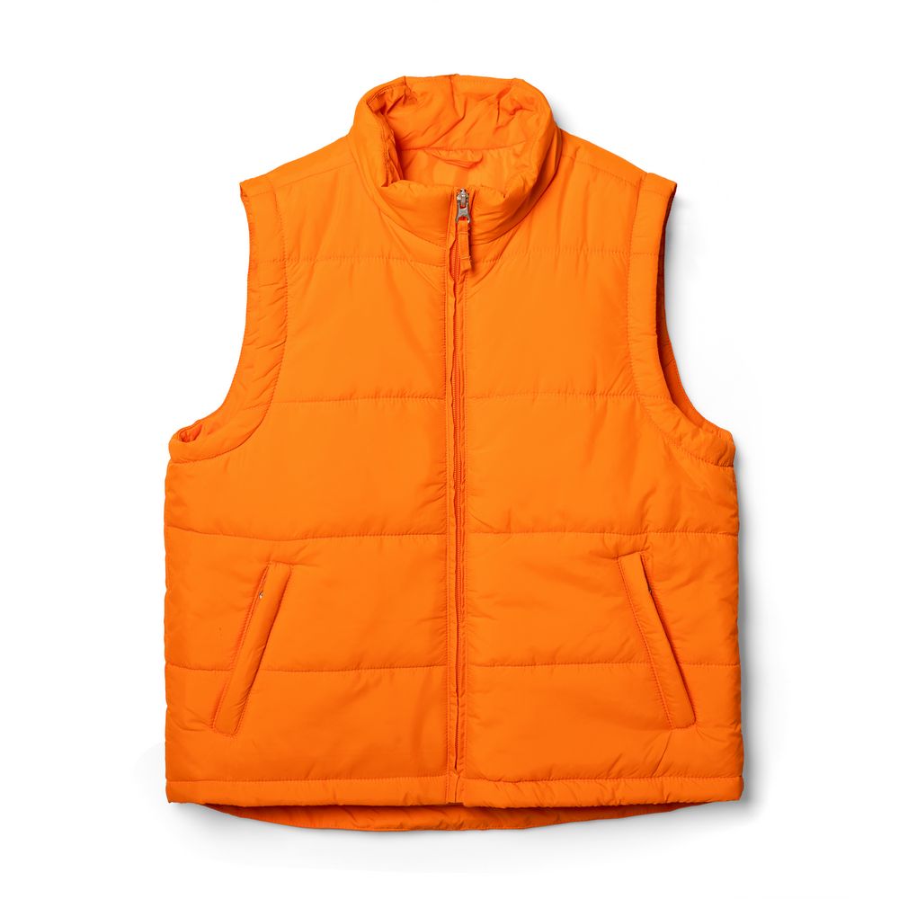 Жилет детский Kama Kids, оранжевый с логотипом