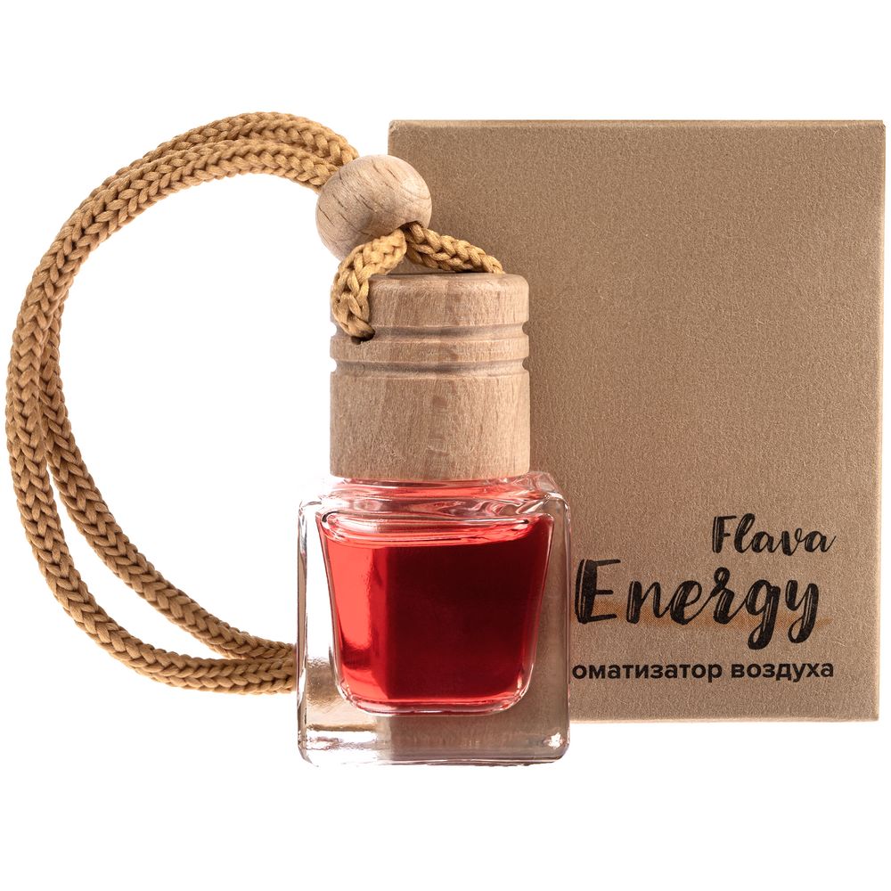 Ароматизатор воздуха Flava Energy, цитрус с логотипом