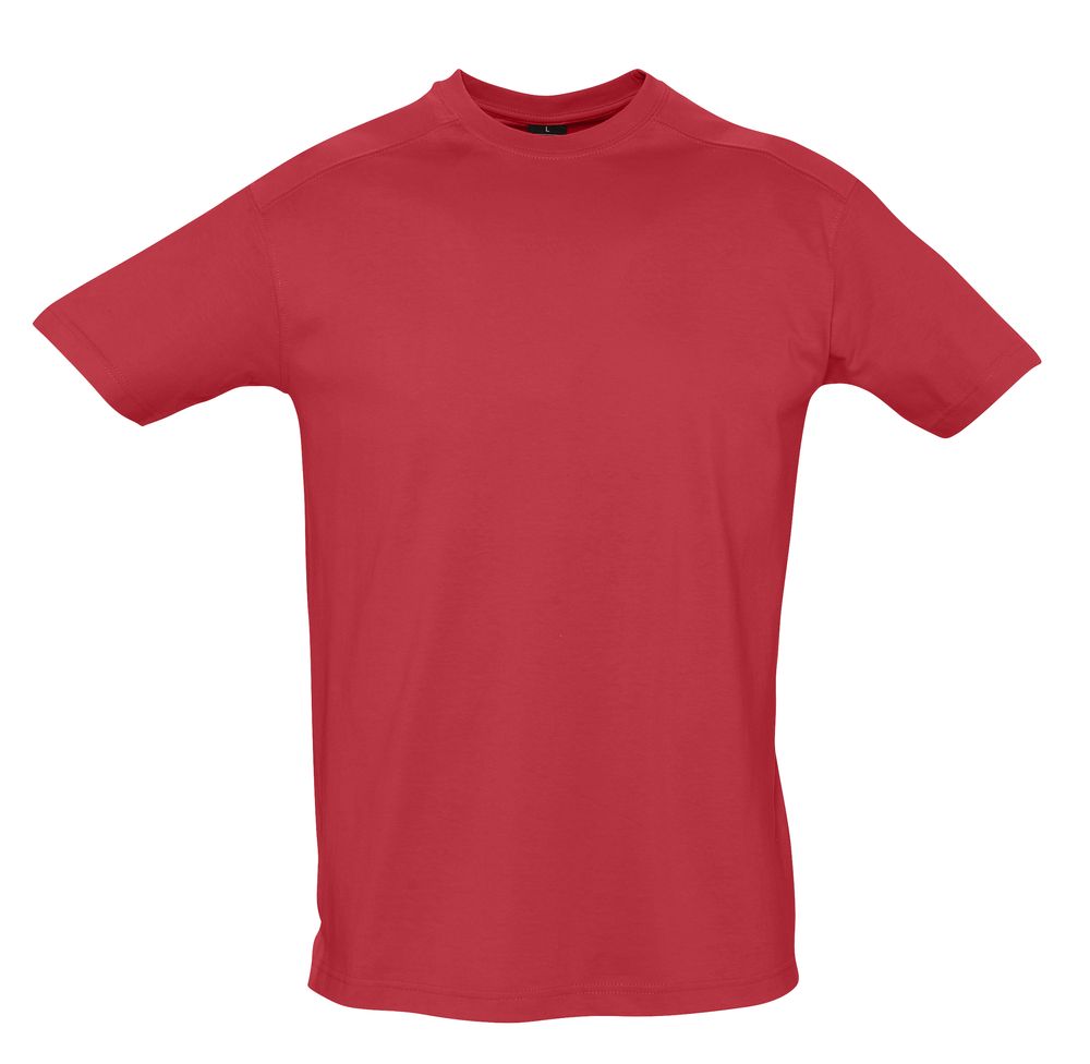 Футболка рабочая Mega Pro 190 красная с логотипом