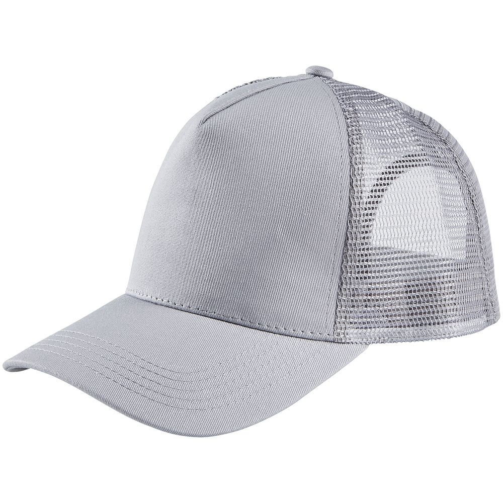 Бейсболка Blink, серая с логотипом