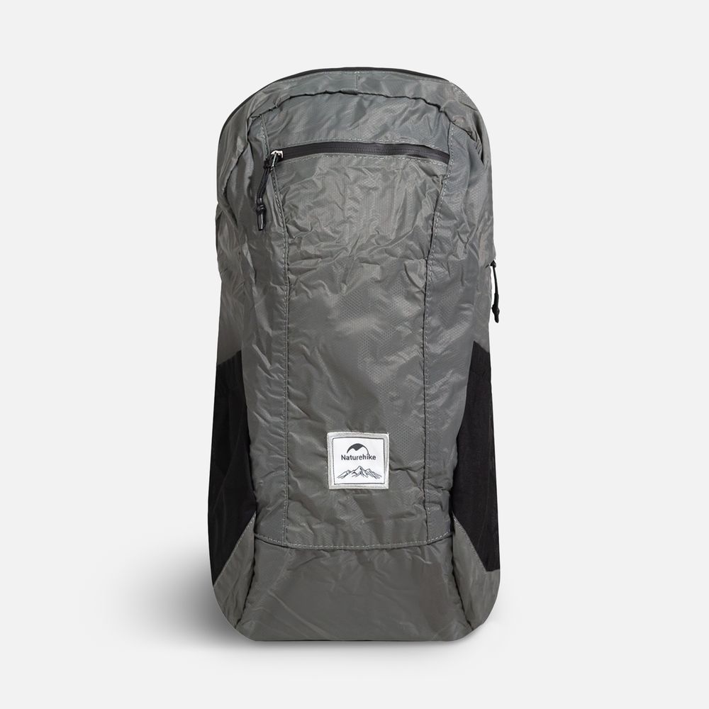 Рюкзак Yunyan складной, серый с логотипом