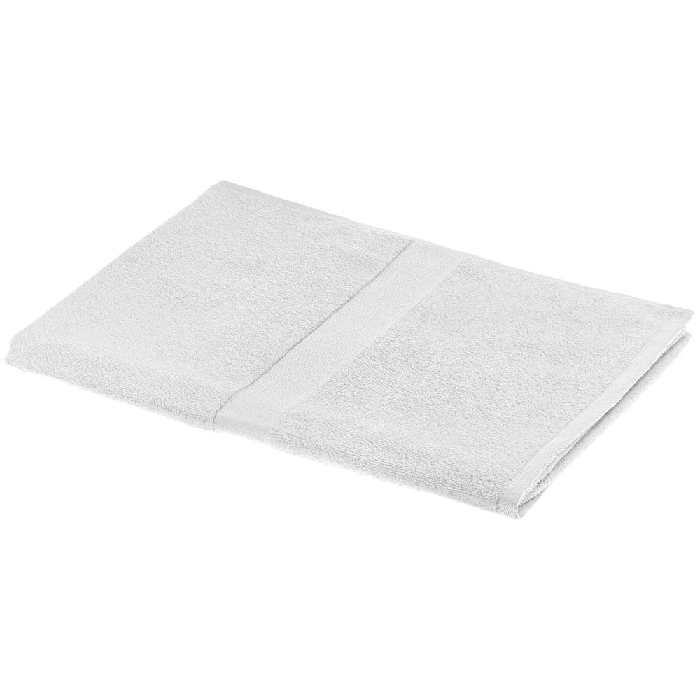 Полотенце Soft Me Light, большое, белое с логотипом
