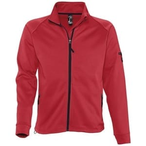 Куртка флисовая мужская New Look Men 250, красная с логотипом