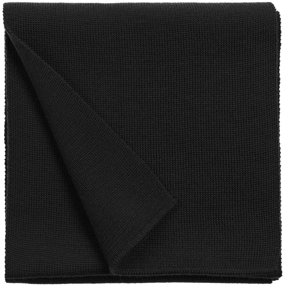 Шарф Glenn, черный с логотипом