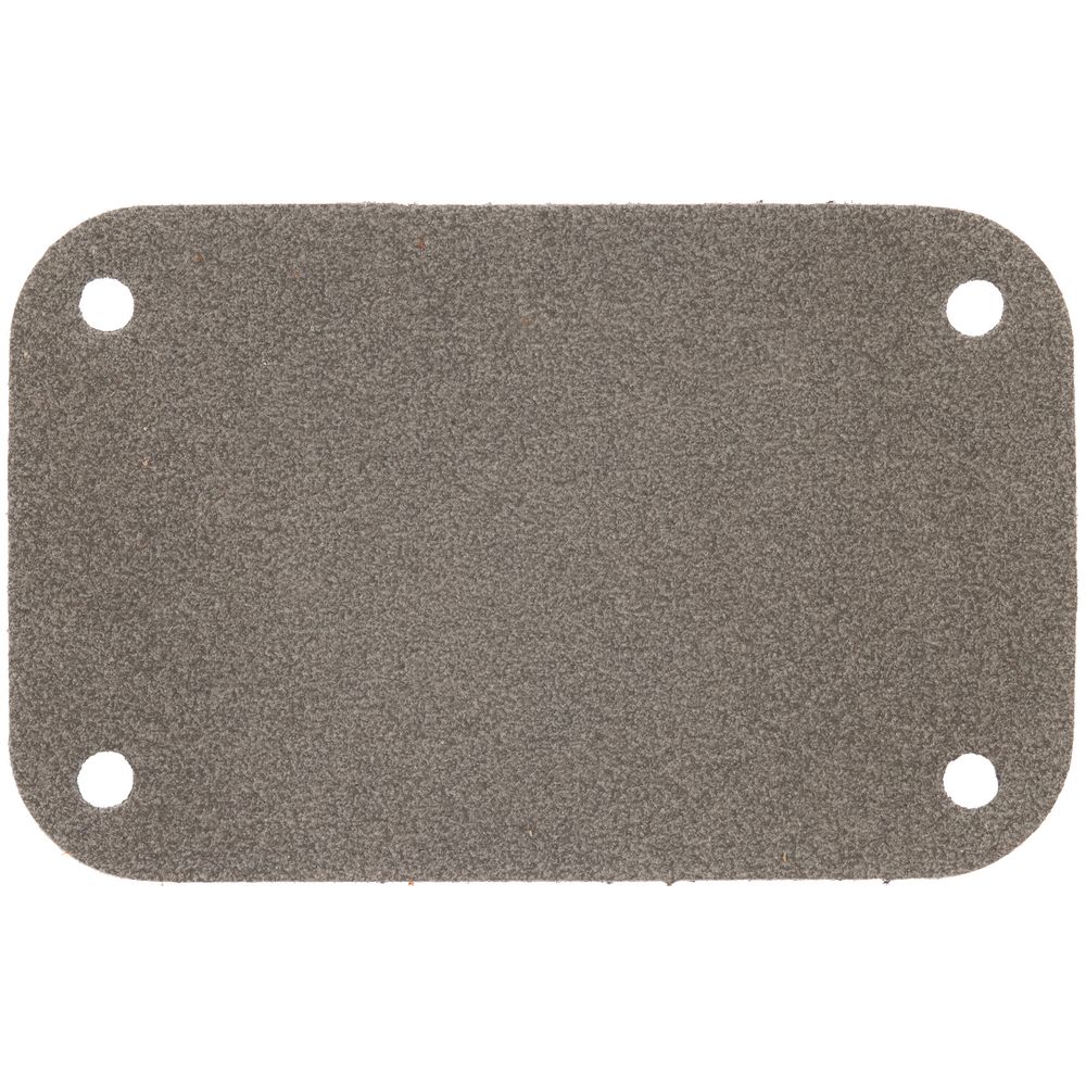 Лейбл Eta Nubuck, S, серый с логотипом