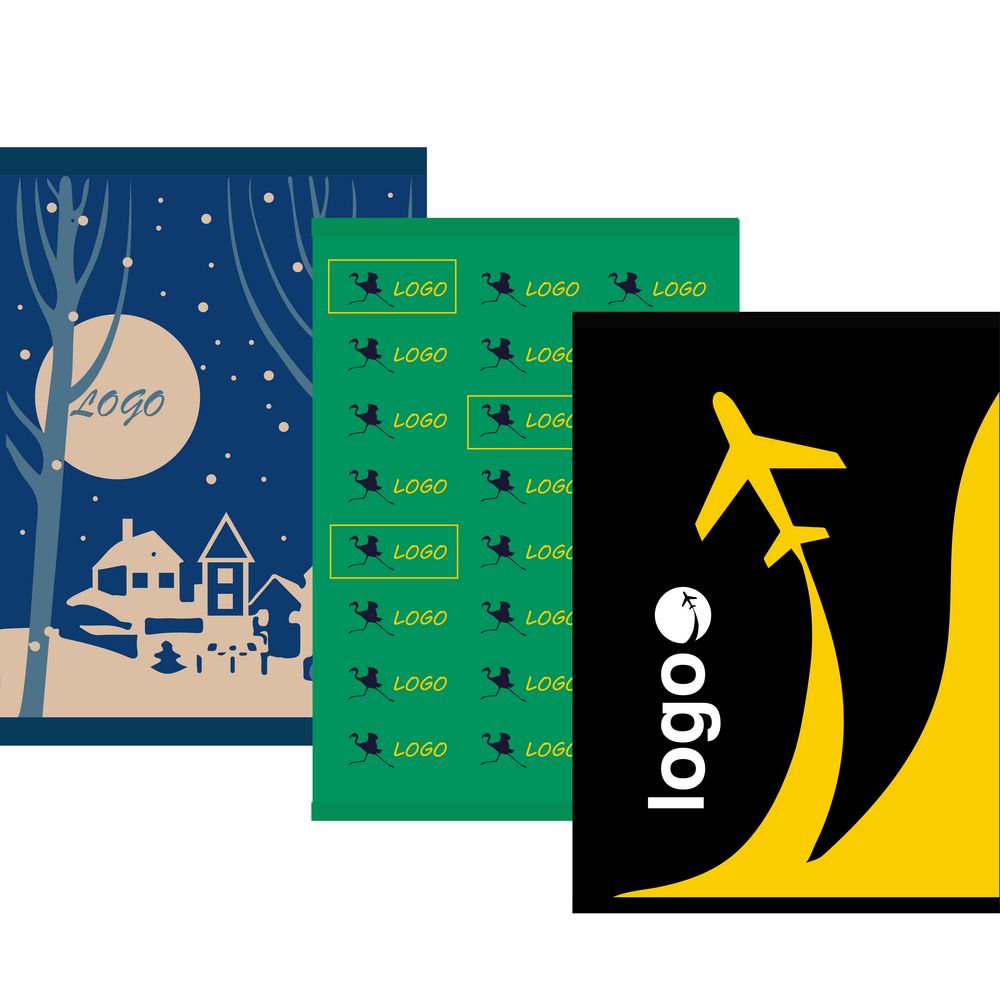 Плед на заказ Tricksy Fint, М, акрил с логотипом