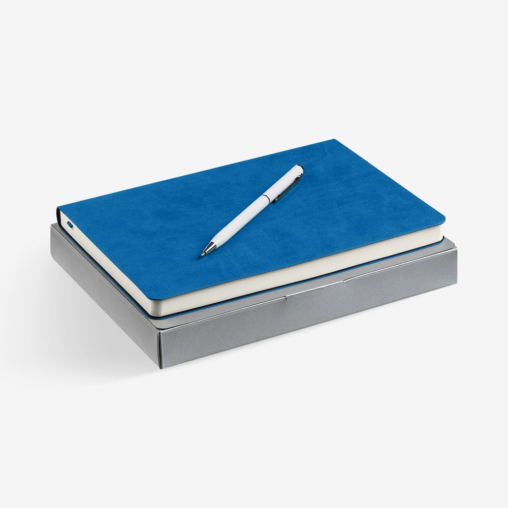 Набор Romano, ярко-синий с логотипом