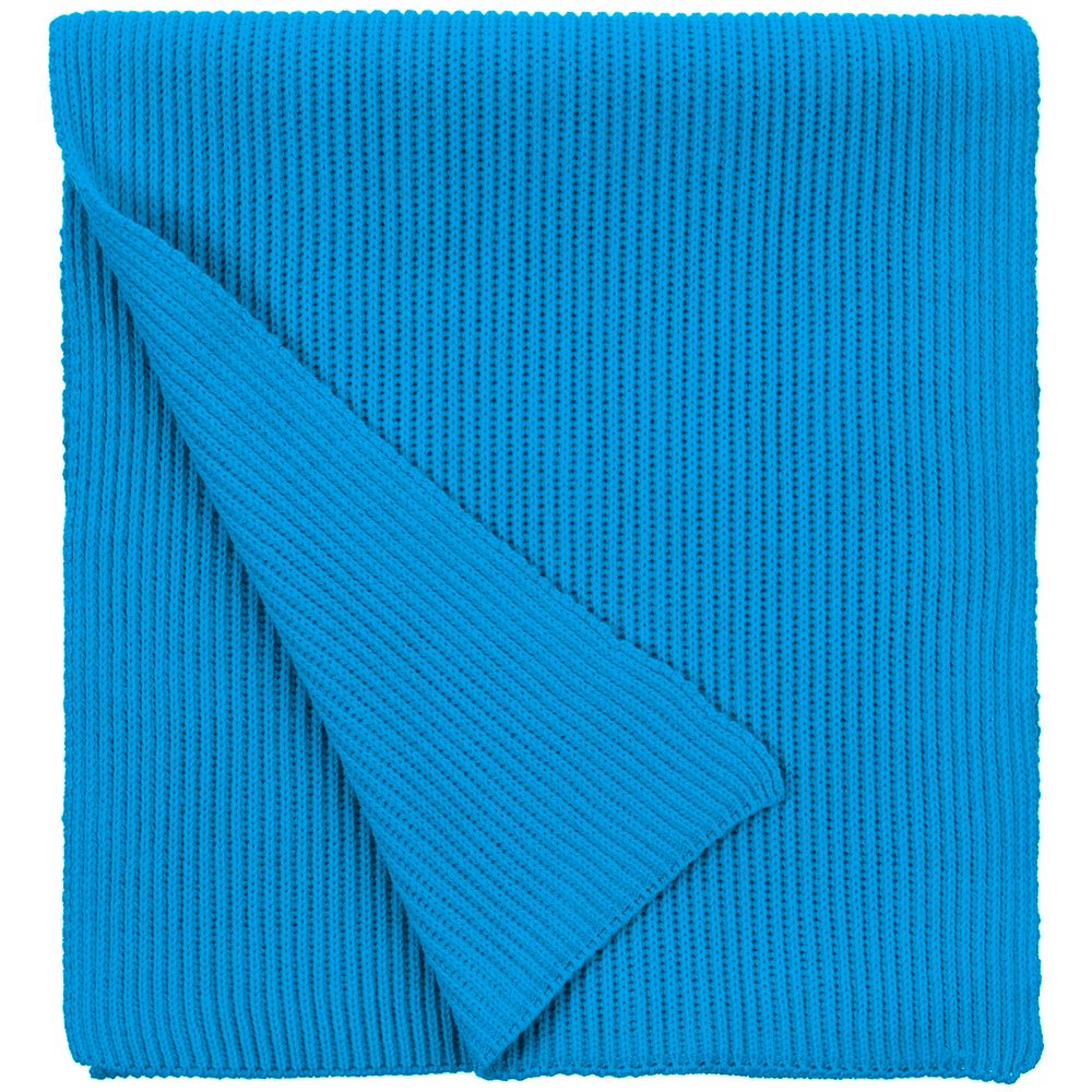 Шарф Life Explorer, бирюзовый с логотипом