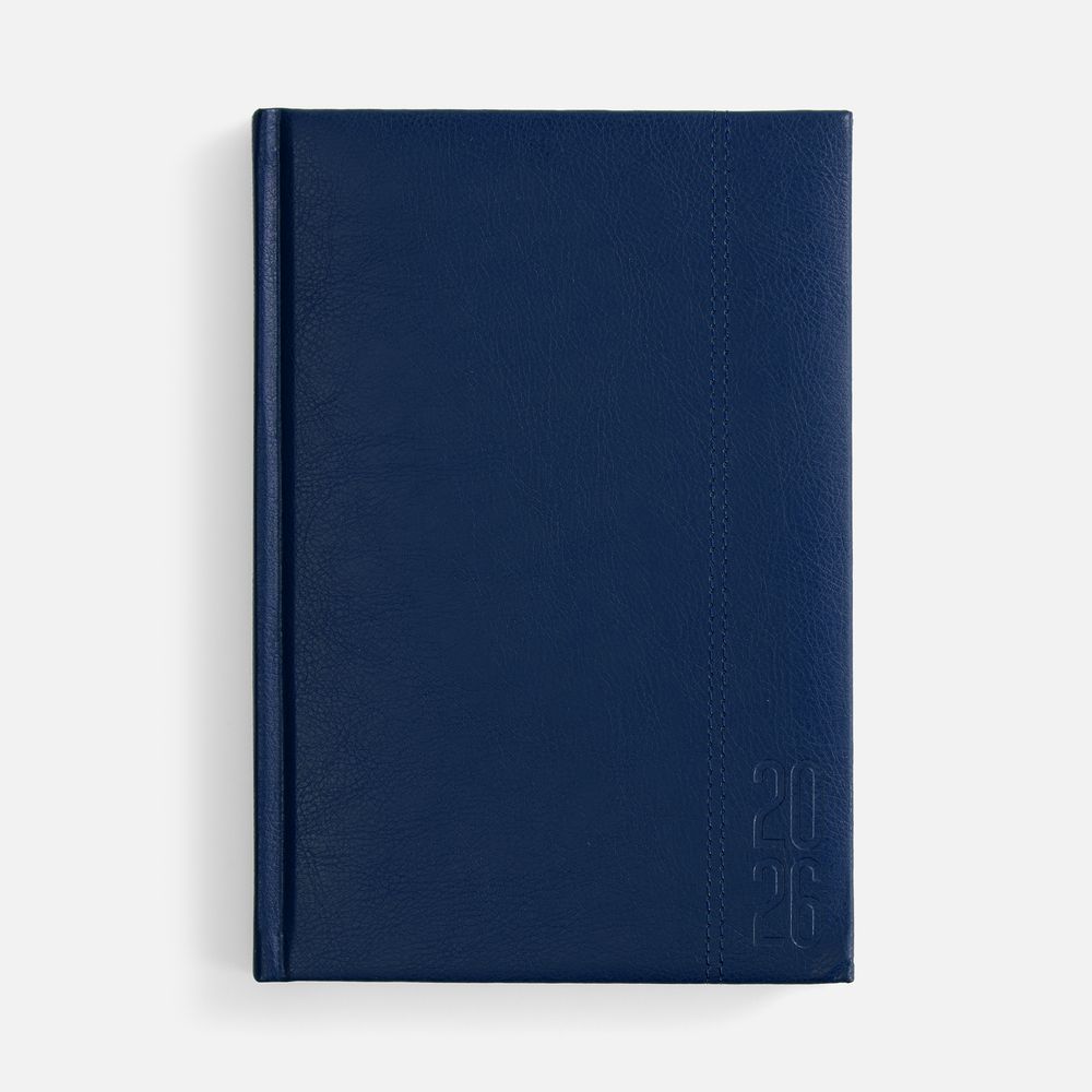 Ежедневник Baza, датированный, синий с логотипом