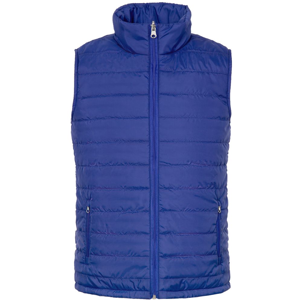 Жилет двусторонний Climb, ярко-синий (сапфир) с логотипом