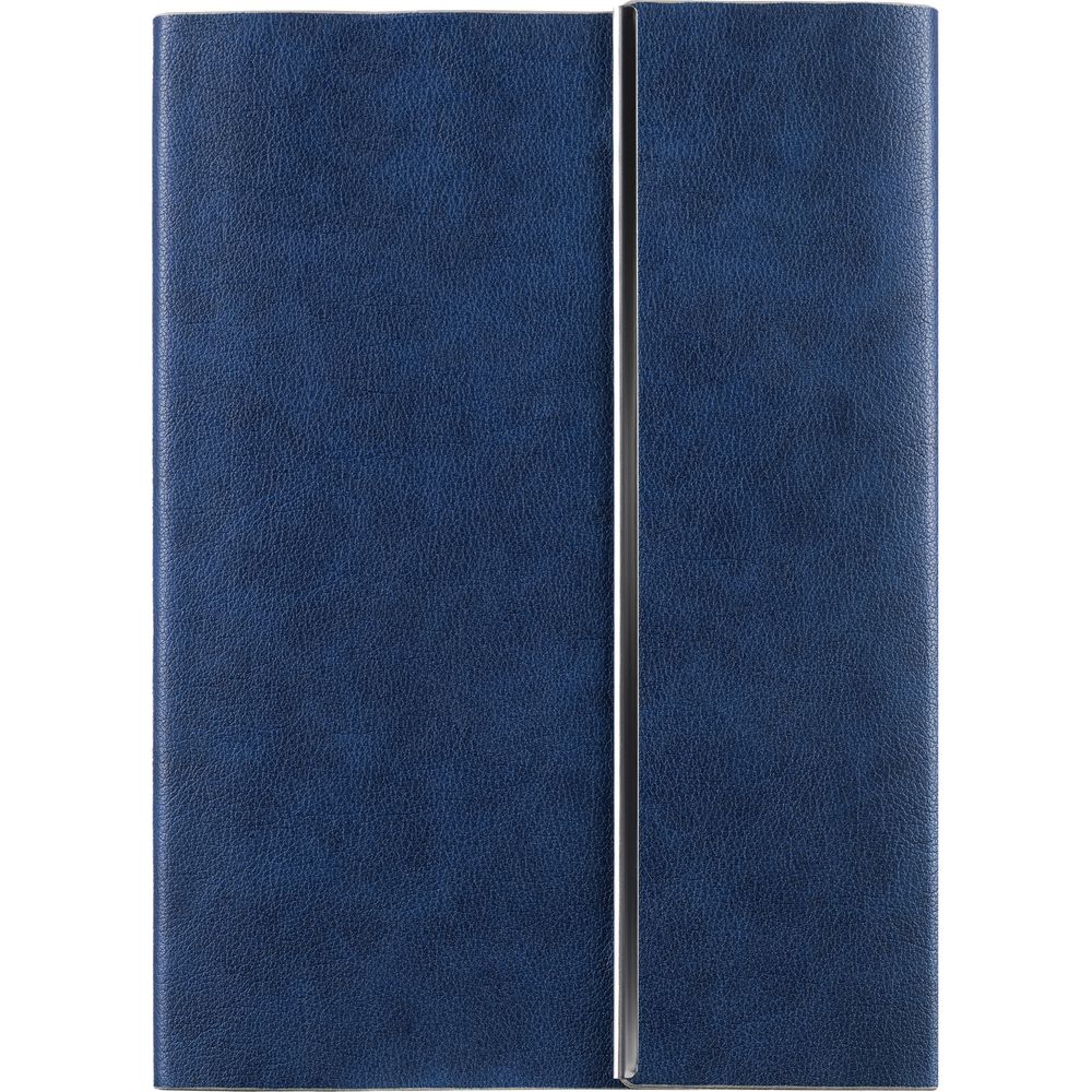 Ежедневник Petrus Flap, недатированный, синий с логотипом