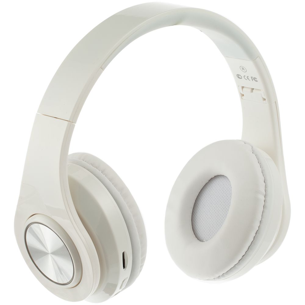Беспроводные наушники Uniscend Sound Joy, белые с логотипом