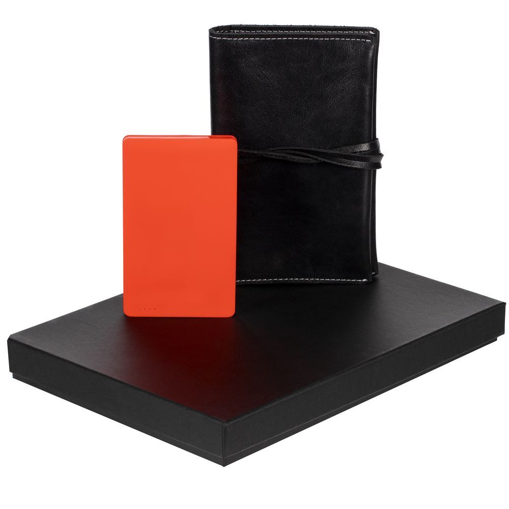 Набор Apache Energy, черный с оранжевым с логотипом