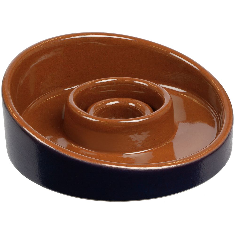 Набор подсвечников Form Fluid, горчичный с логотипом