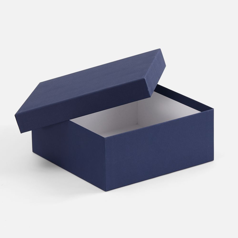 Коробка Capper, темно-синяя с логотипом