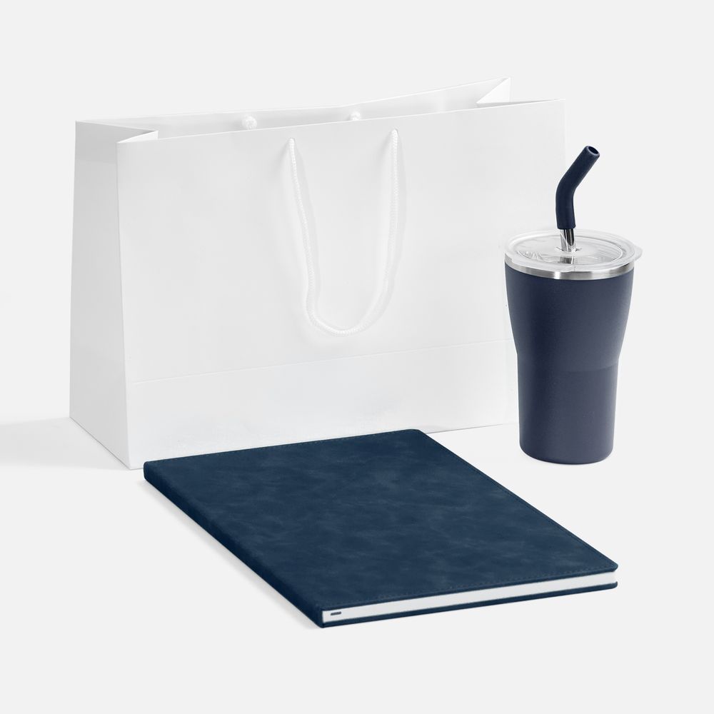 Набор Urban Packet, синий с логотипом