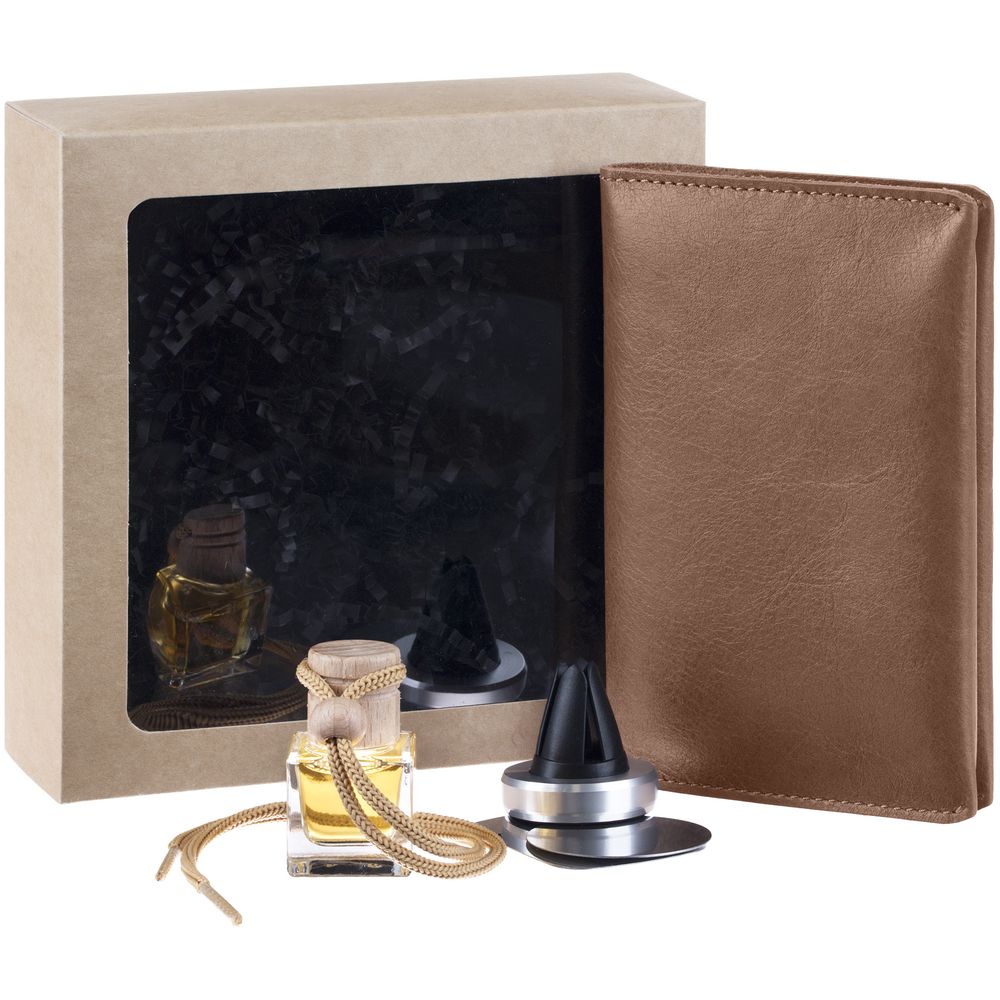 Набор Apache Auto, коричневый с логотипом