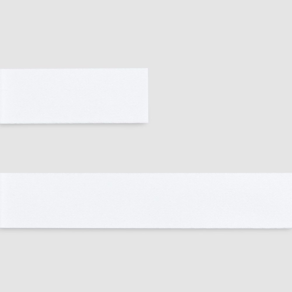 Лента для сублимации Cinta 20 S, белая, 10 см с логотипом
