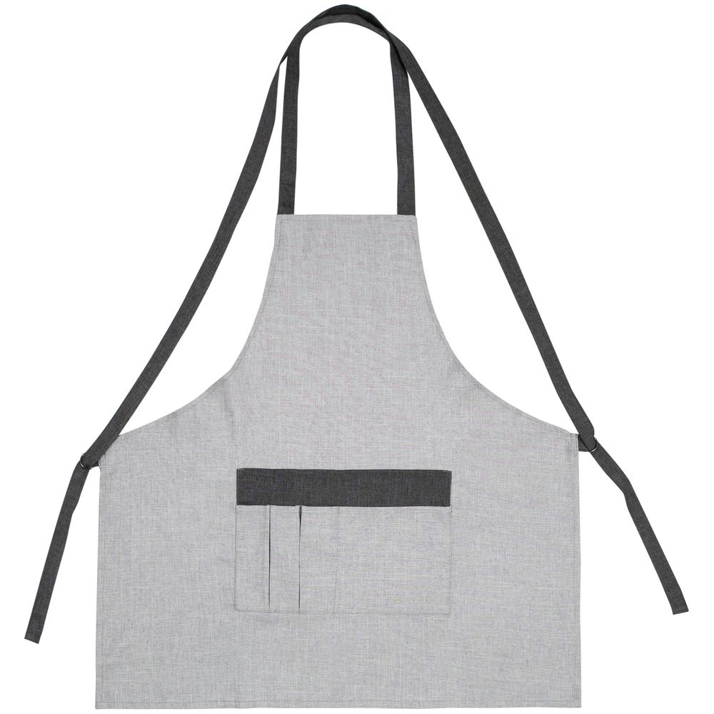 Фартук Settle In, серый с логотипом