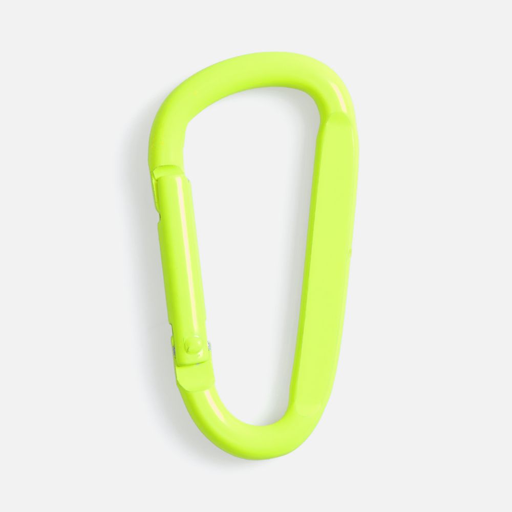 Карабин Raby, желтый неон с логотипом