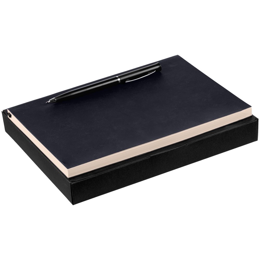 Набор Flat Light, черный с логотипом