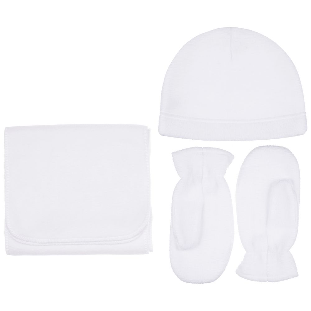 Шарфы с печатью логотипа. Шарф Fleecy по цене 407 ₽ руб. (артикул 17482.60) Шарф Fleecy, белый