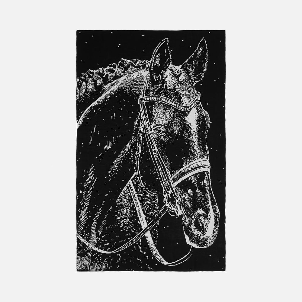 Плед «Вороной» с логотипом