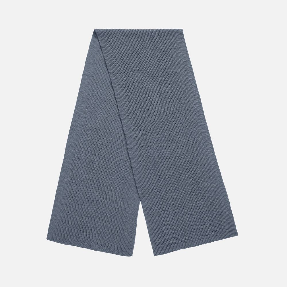 Шарфы с печатью логотипа. Шарф Nobilis Mono по цене 2 221 ₽ руб. (артикул 19908.27) Шарф Nobilis Mono, серый (стальной)