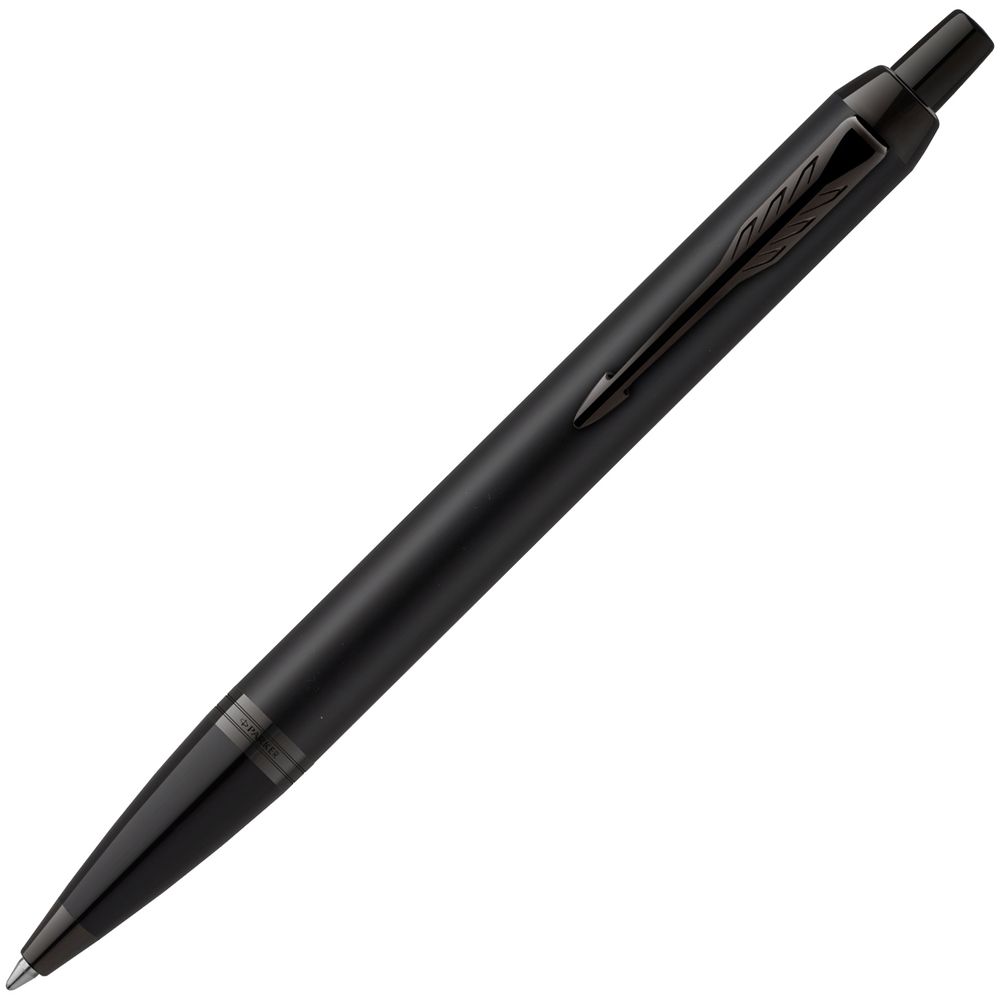 Ручка шариковая Parker IM Achromatic Black с логотипом