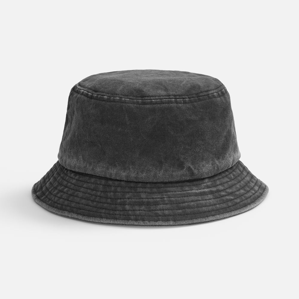 Панама Berwi, черная с логотипом