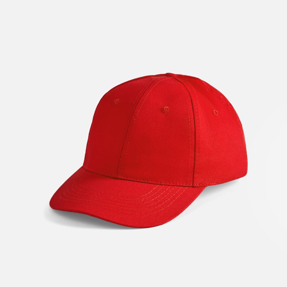 Бейсболка Apollo, красная с логотипом
