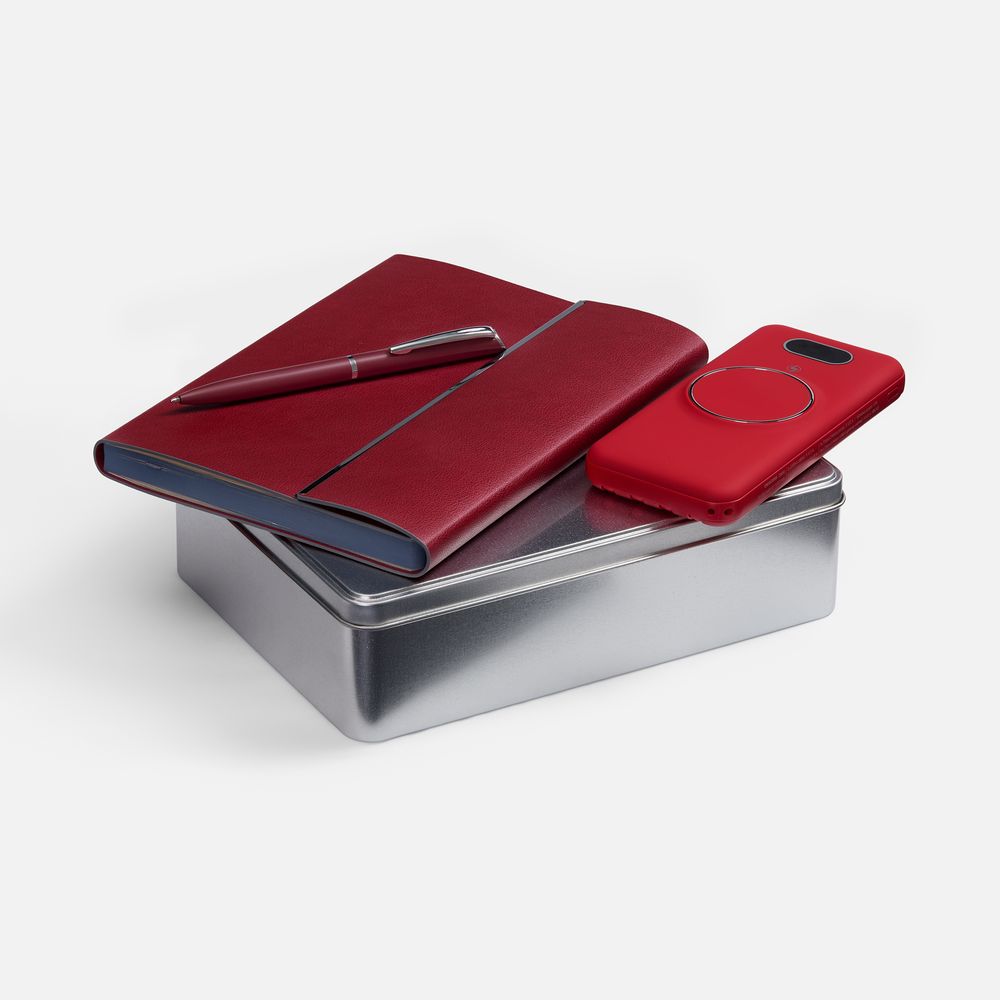 Набор Petrus Energy, красный с логотипом