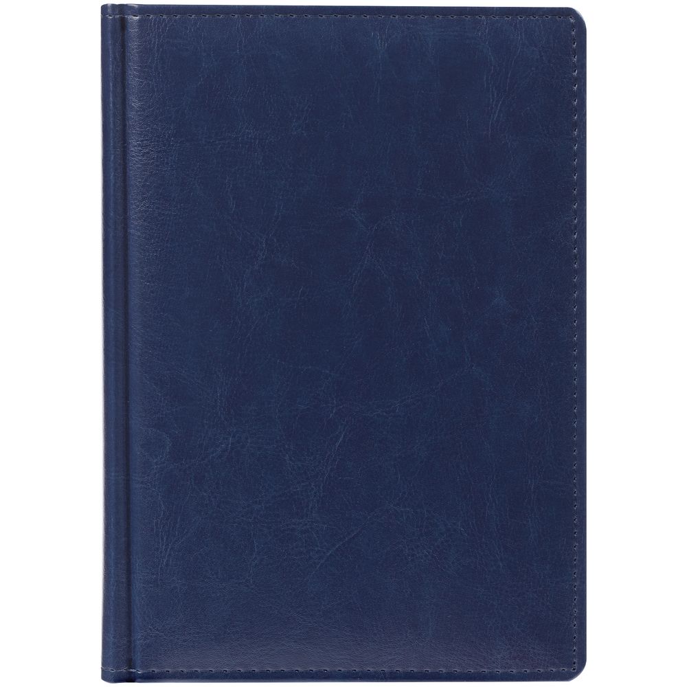 Ежедневник Nebraska, недатированный, синий с логотипом