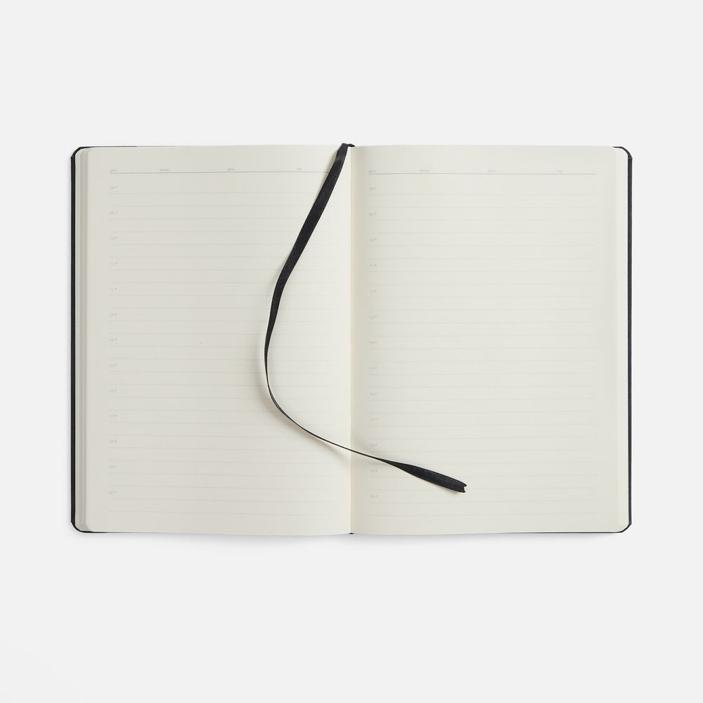 Ежедневники с логотипом с печатью логотипа. Ежедневник Urban Hard, недатированный по цене 902 ₽ руб. (артикул 72079.30) Ежедневник Urban Hard, недатированный, черный