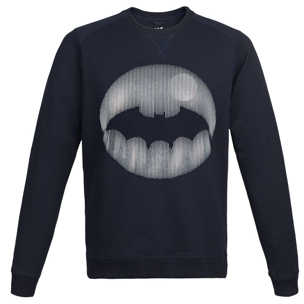 Свитшот мужской Letucci Silver, синий с логотипом