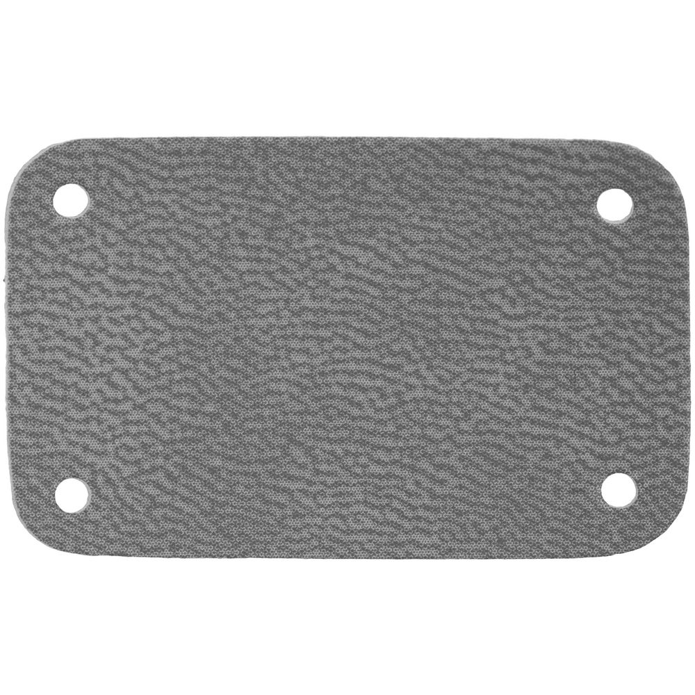 Лейбл Eta Latte, S, серый с логотипом