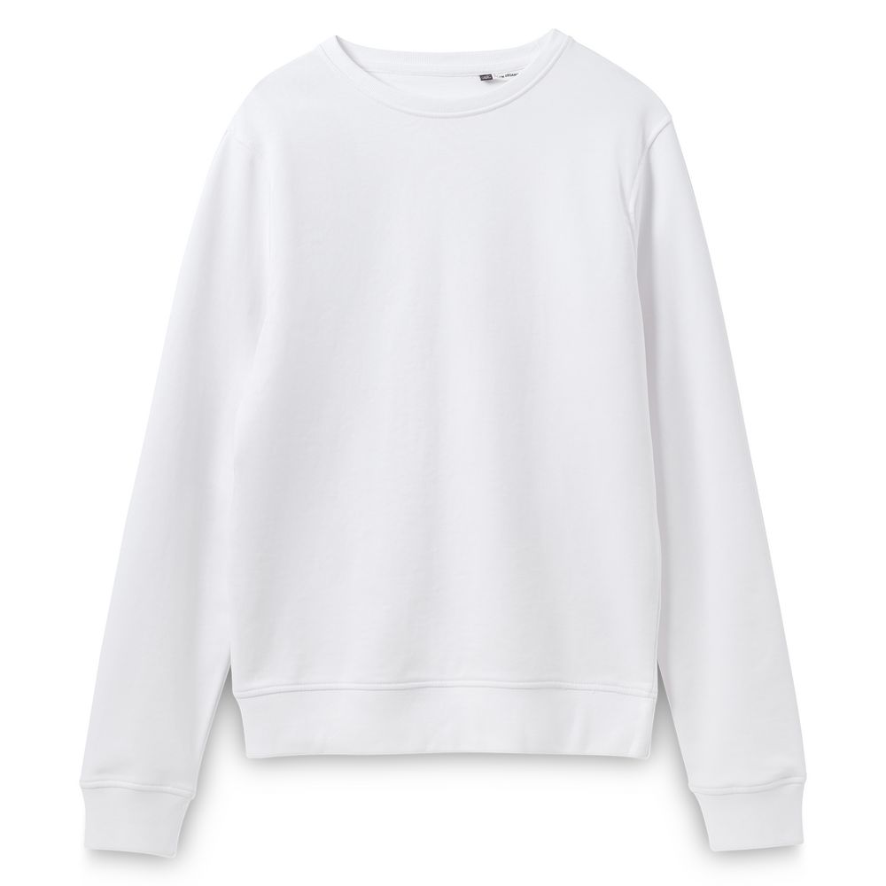 Свитшот унисекс BNC Inspire (Organic), белый с логотипом