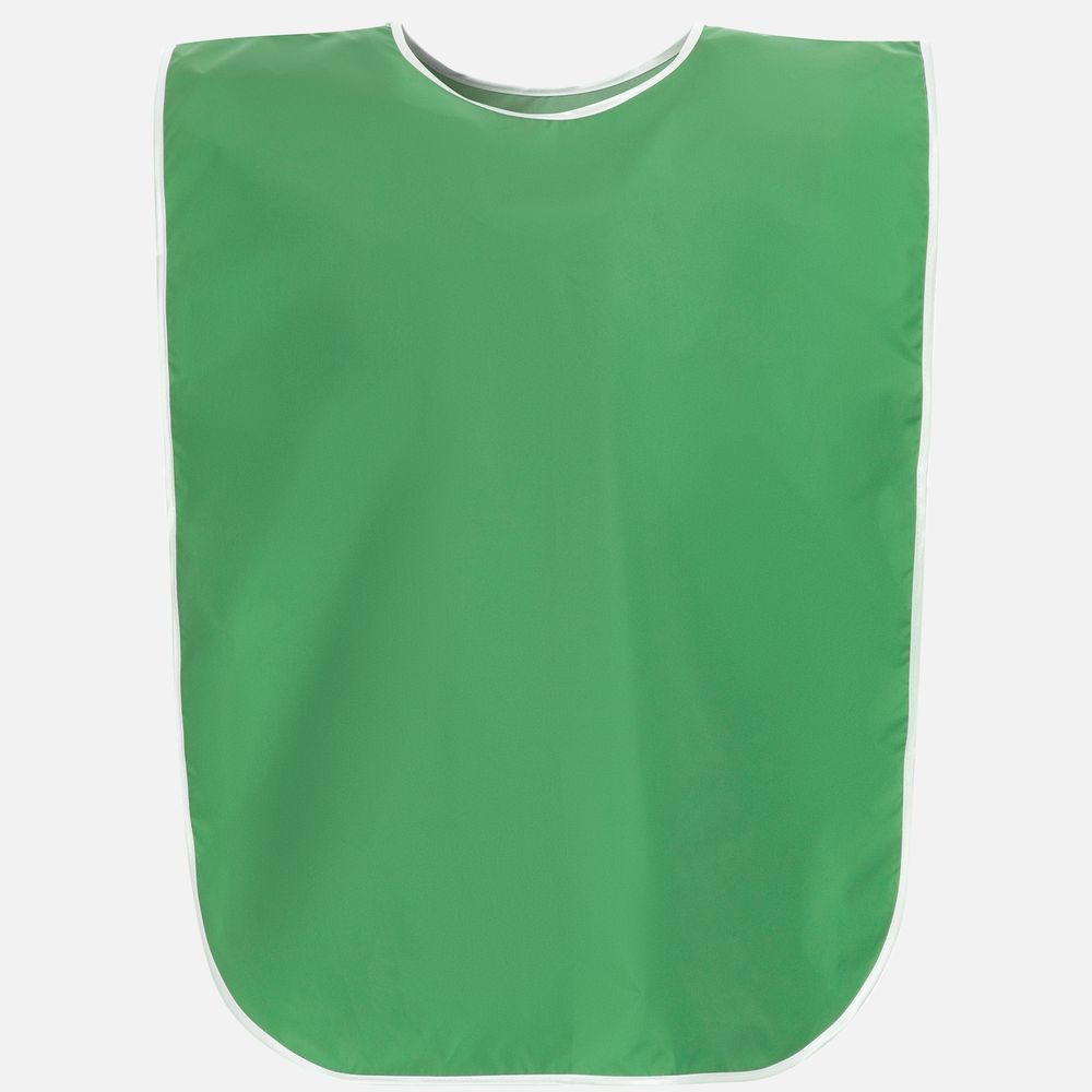 Манишка Member, зеленая с белым с логотипом