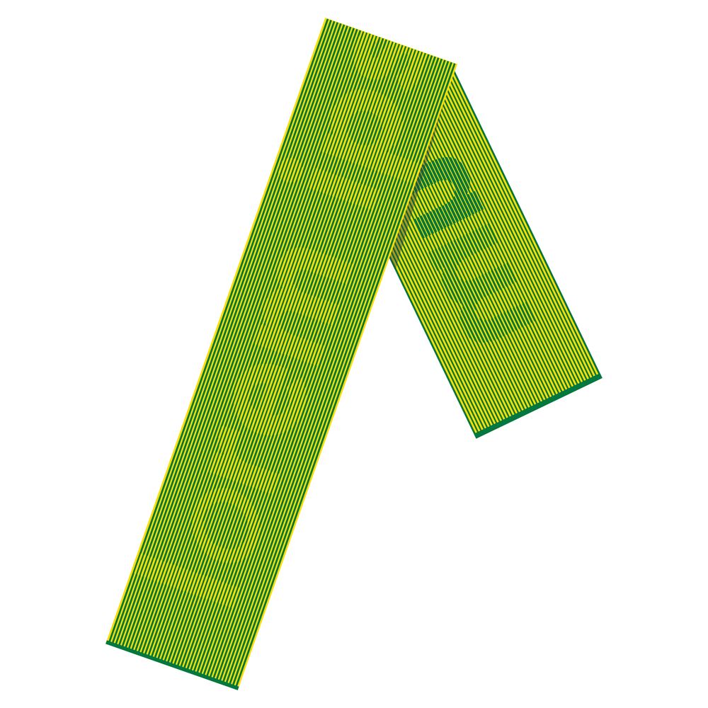 Шарф Fung XXL на заказ, акрил с логотипом