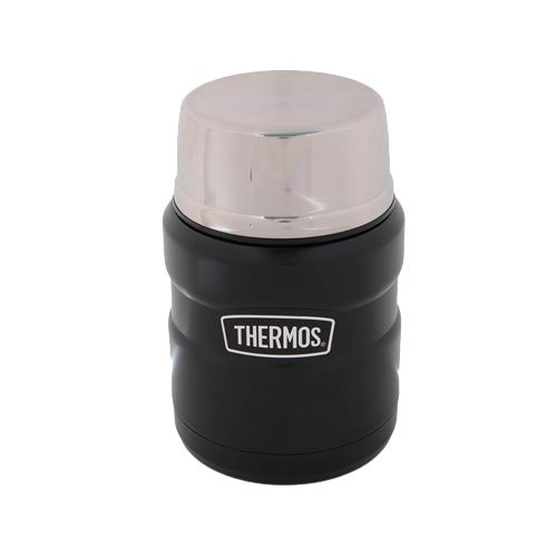 Термос для еды Thermos SK3000, черный с логотипом