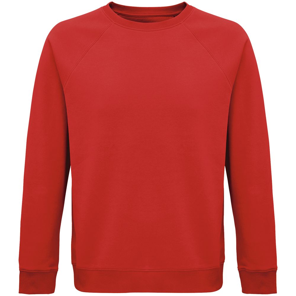 Свитшот унисекс Space, красный с логотипом