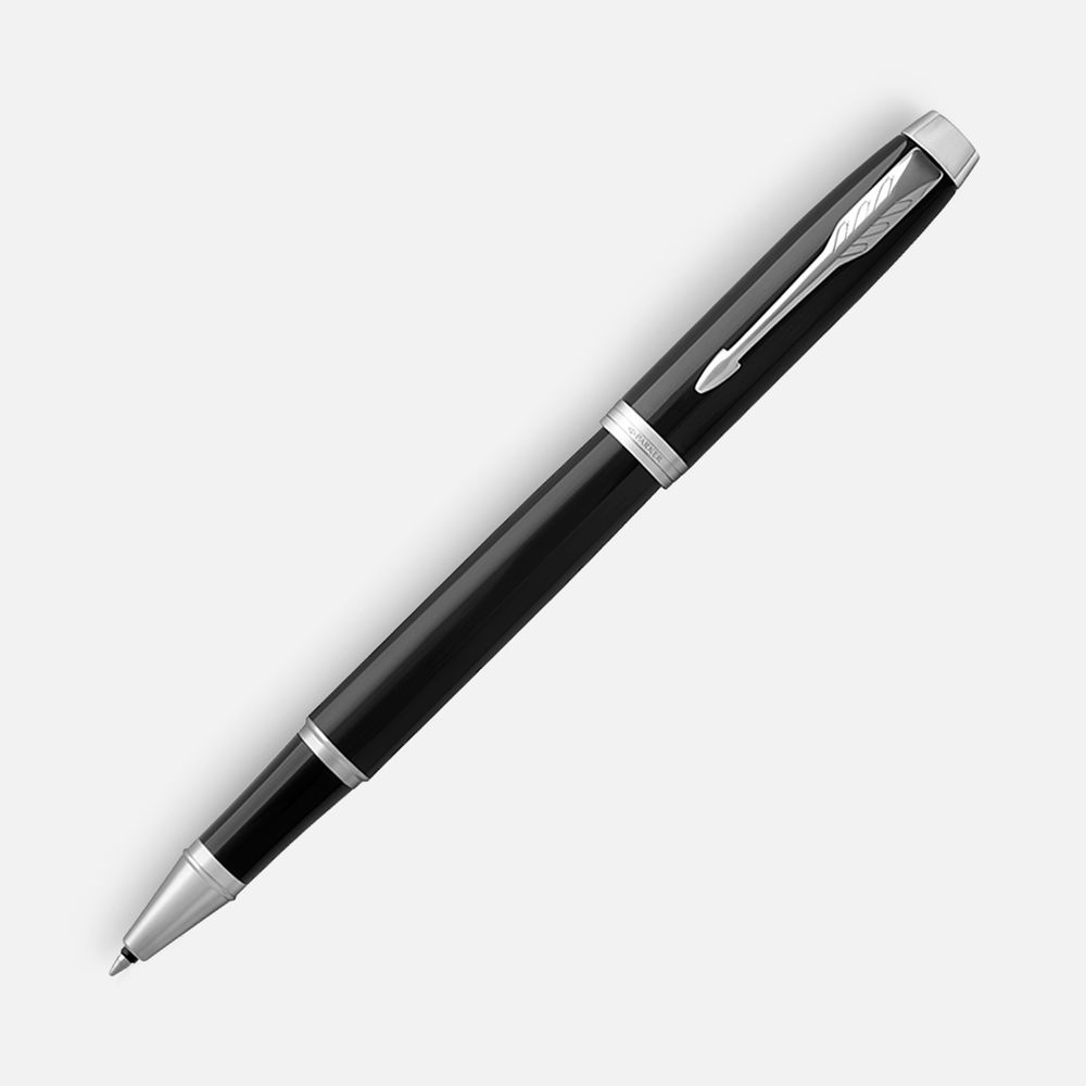 Роллер Parker IM Black CT, черная с логотипом